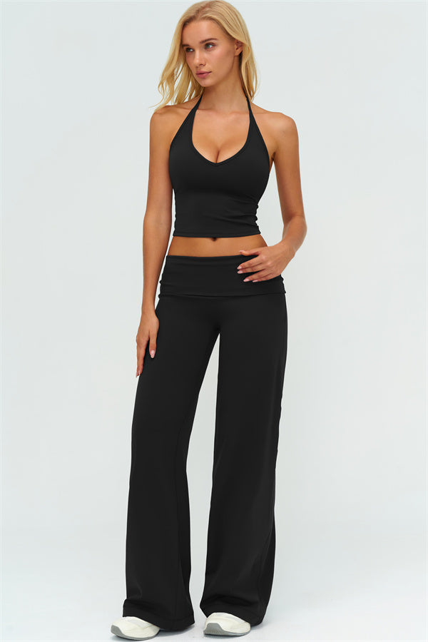 The Twirl Halter Tank Top