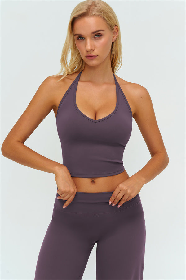 The Twirl Halter Tank Top