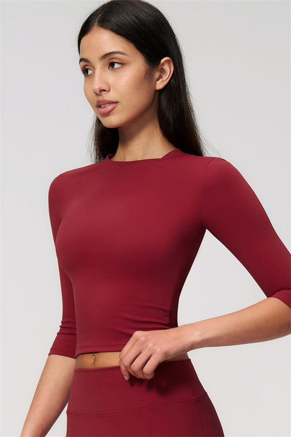 The Natalia Half-Sleeve Top Shorts 2-Piece Set