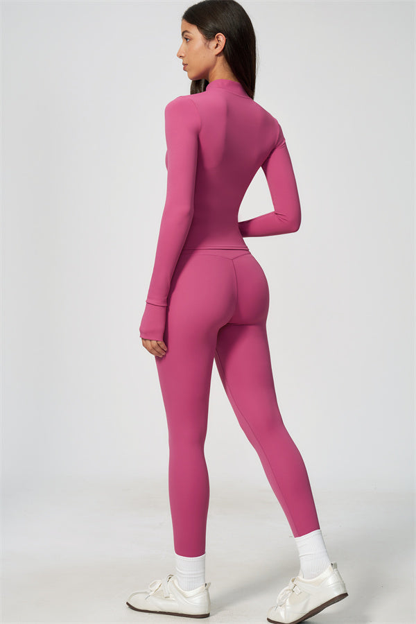 The Seraphine Jacket Sports Bra Leggings 3-Piece Set