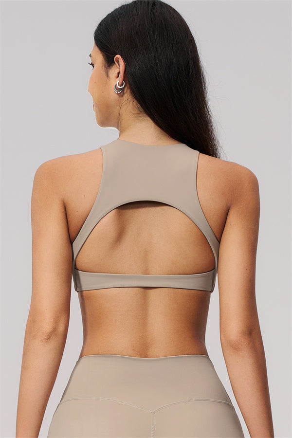 The Twirl Open Back Sports Bra Shorts 2-Piece Set