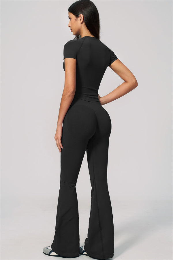 The Velvetine Flared Leggings