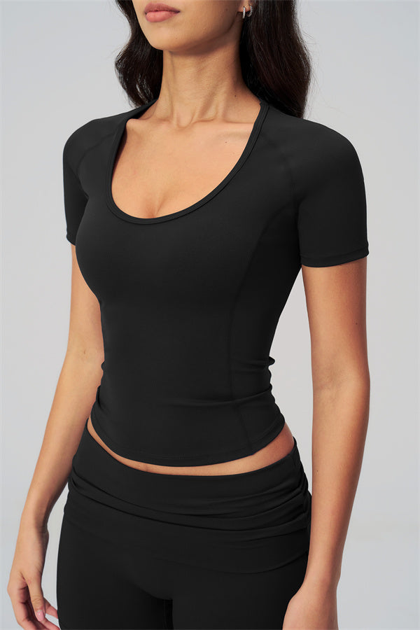 The Daring T-shirt Straight Leg Pants 2-Piece Set
