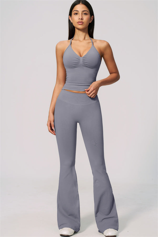 The Velvetine Flared Leggings