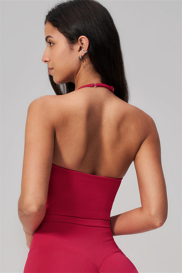 The Align Halter Tank Top Flared Leggings 2-Piece Set