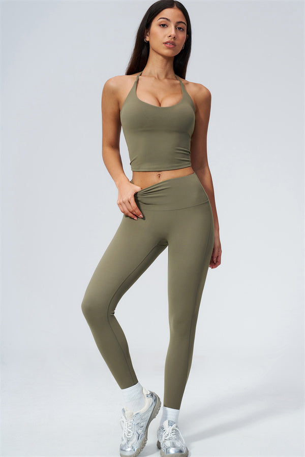 The Gala Crop Top Leggings 2-Piece Set