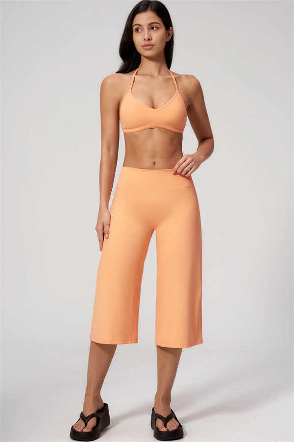 The Nexus Sports Bra Wide-Leg Crop 2-Piece Set