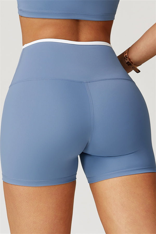 The Quest Cross Back Crop Top Shorts 2-Piece Set