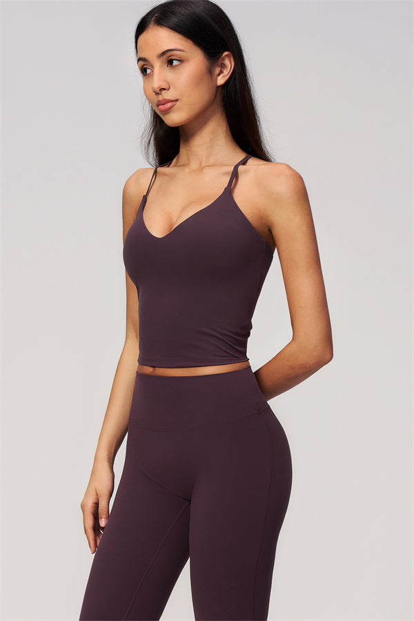 The Zura Tank Top Capri Leggings 2-Piece Set