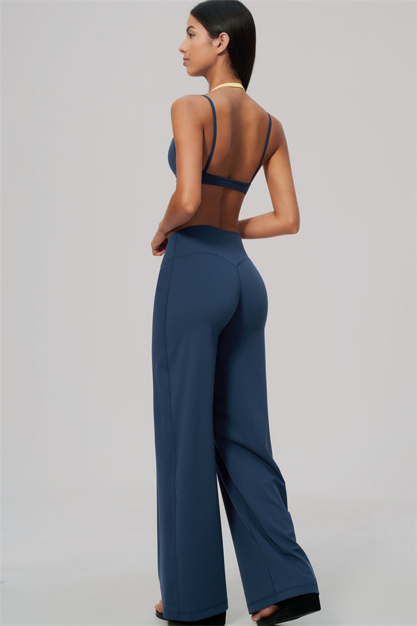 The Cascade Sports Bra Straight Leg Pants 2-Piece Set