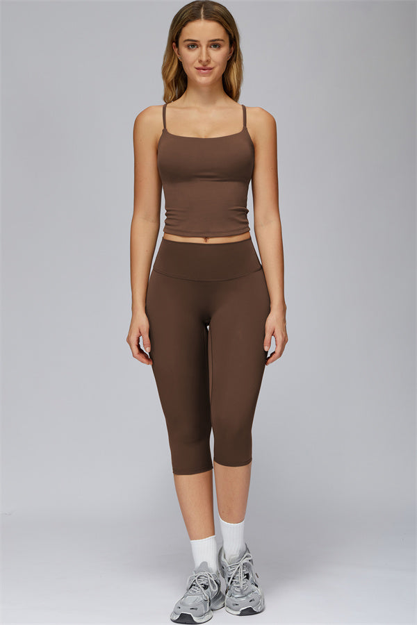 The FlexCore Capri Leggings