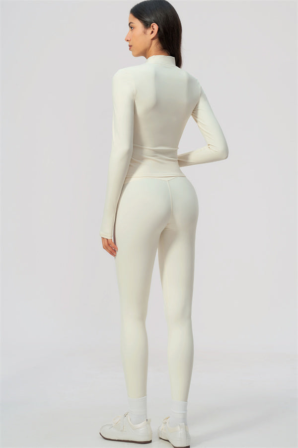 The Twirl Daring Jacket Sports Bra Leggings 3-Piece Set