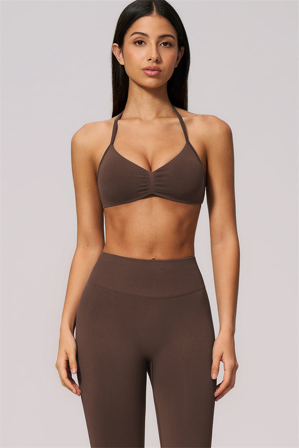 The Velvetine Sports Bra Flared Leggings 2-Piece Set