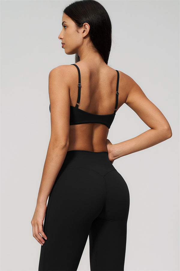 The Zura Sports Bra Flared Leggings 2-Piece Set