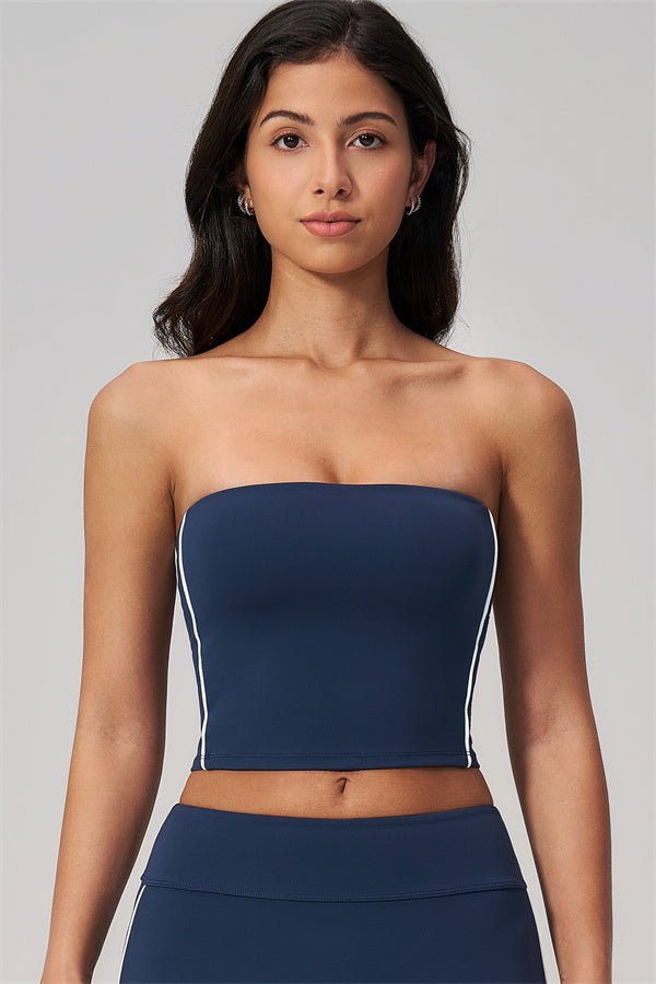 The Breathe Tube Top Capri Leggings 2-Piece Set
