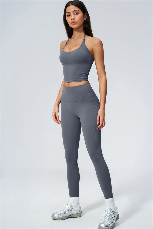 The Gala Crop Top Leggings 2-Piece Set