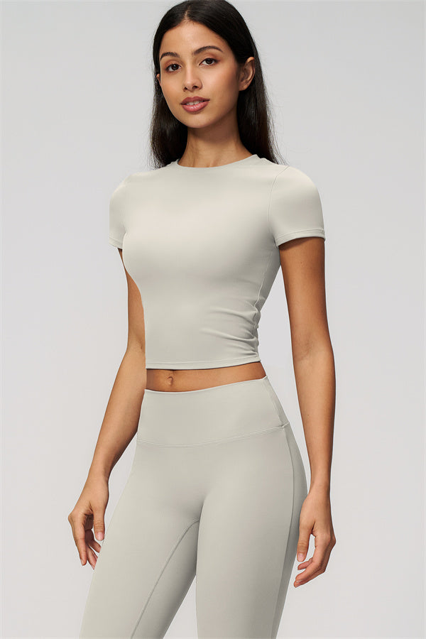 The Zura T-shirt Capri Leggings 2-Piece Set