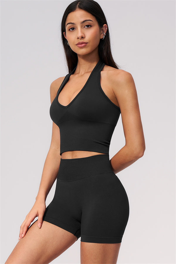 The New Allure Halter Top Shorts 2-Piece Set