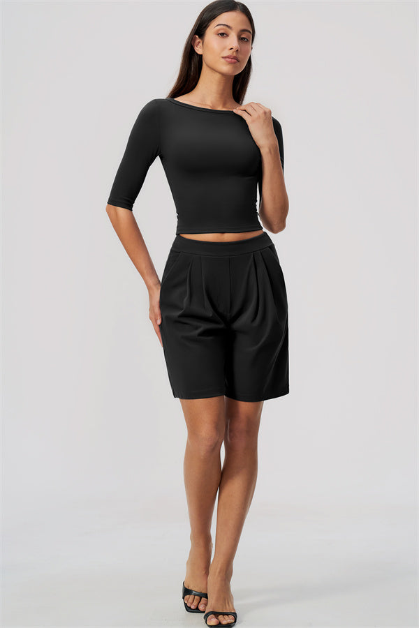 The Flow Motion Half-Sleeve T-Shirt Shorts 2-Piece Set