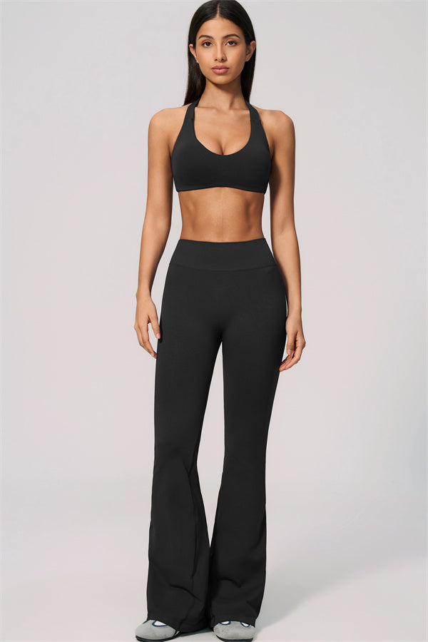 The Velvetine Flared Leggings
