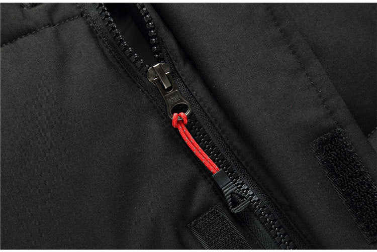 Men's Winter Slim Fit Down Jacket with Hood