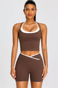The Dwell Crop Top Shorts 2-Piece Set