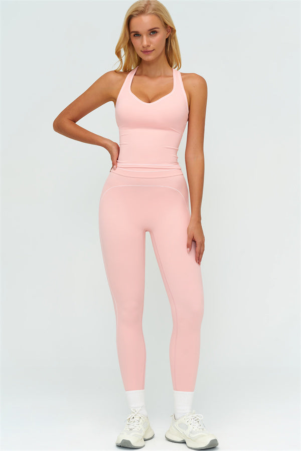 The Amara Crop Top Leggings 2-Piece Set