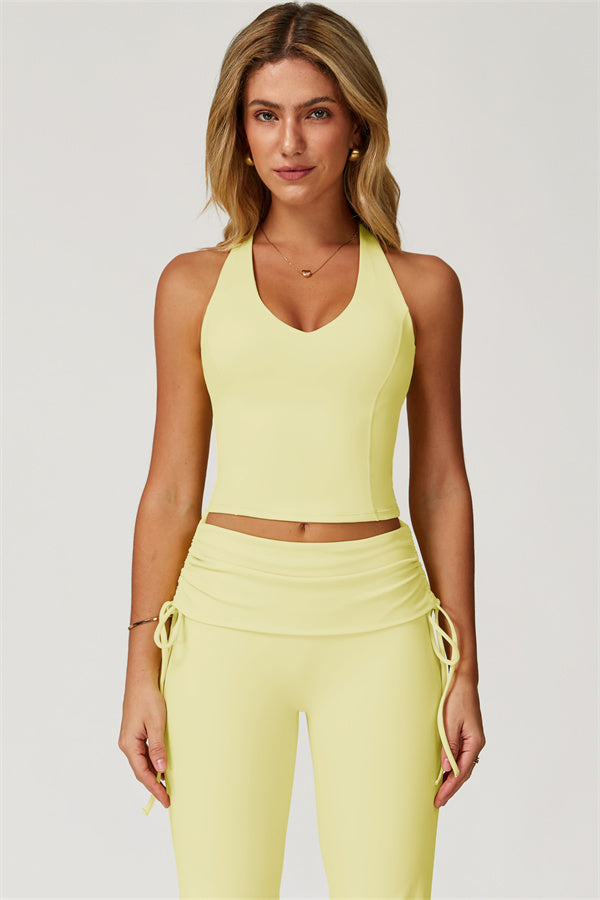 The Echo Tank Top Flared Leggings 2-Piece Set