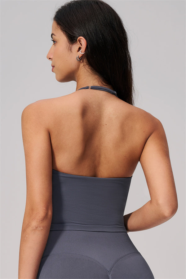The Align Halter Tank Top Flared Leggings 2-Piece Set