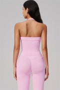 The Align V-Halter Top Flared Leggings 2-Piece Set