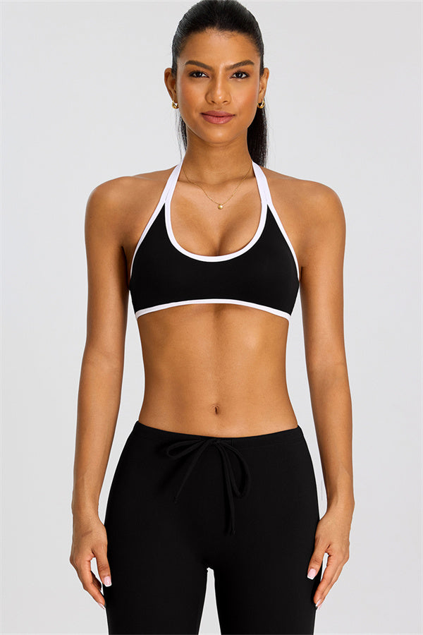 The Mode Sports Bra Flared Leggings 2-Piece Set