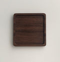 Unpainted Japanese Walnut Insulated Wooden Coaster