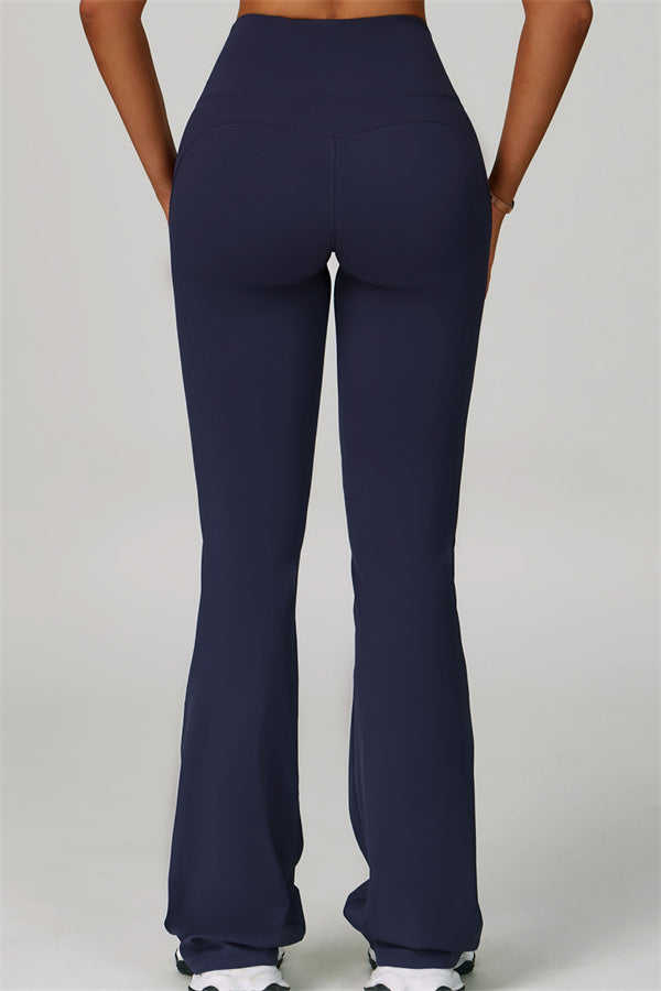 The Bold Halter Sports Bra Flared Leggings 2-Piece Set