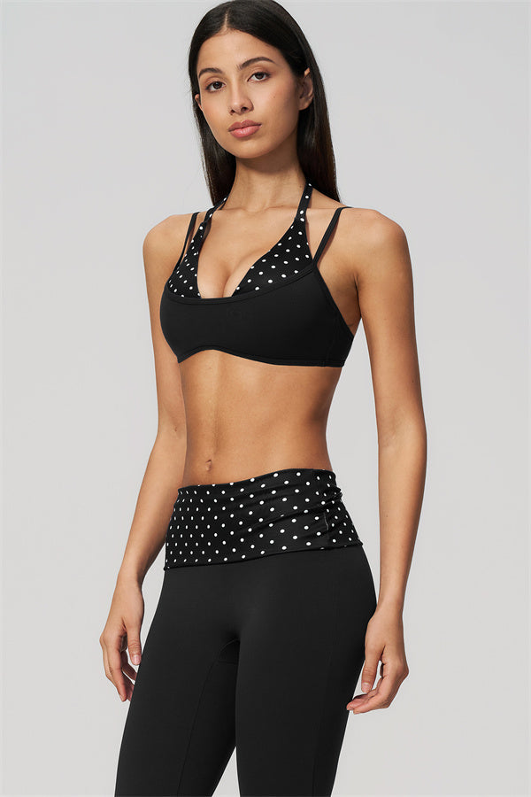The Enliven Sports Bra Capri Leggings 2-Piece Set