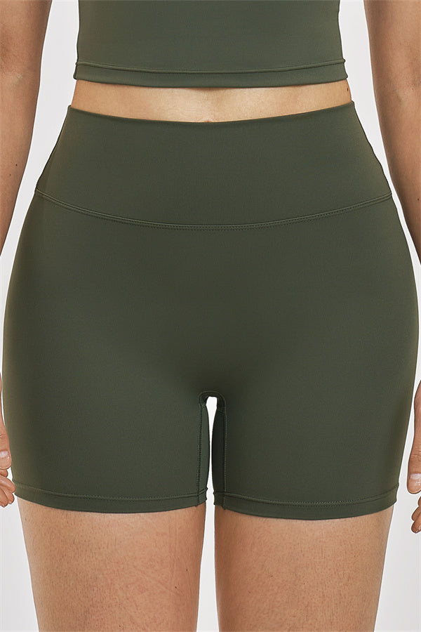 The Seraphine Layered V Sports Bra Shorts 2-Piece Set