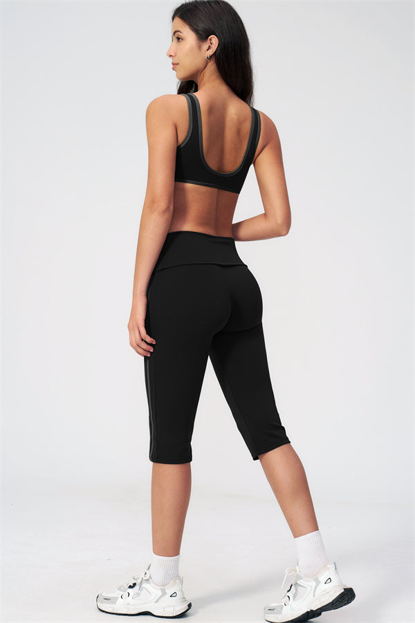 The Evoke Sports Bra Capri Leggings 2-Piece Set