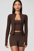The Seraphine Jacket Tank Top Shorts 3-Piece Set