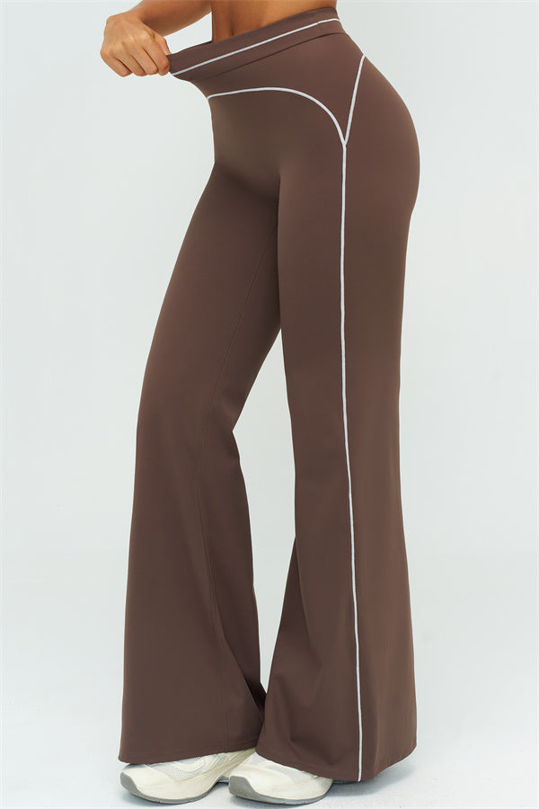 The Amara Crop Top Flared Leggings 2-Piece Set