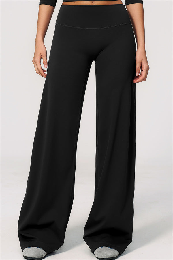 The Natalia Half-Sleeve Top Straight Leg Pants 2-Piece Set