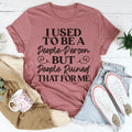 I Used To Be A People Person Tee