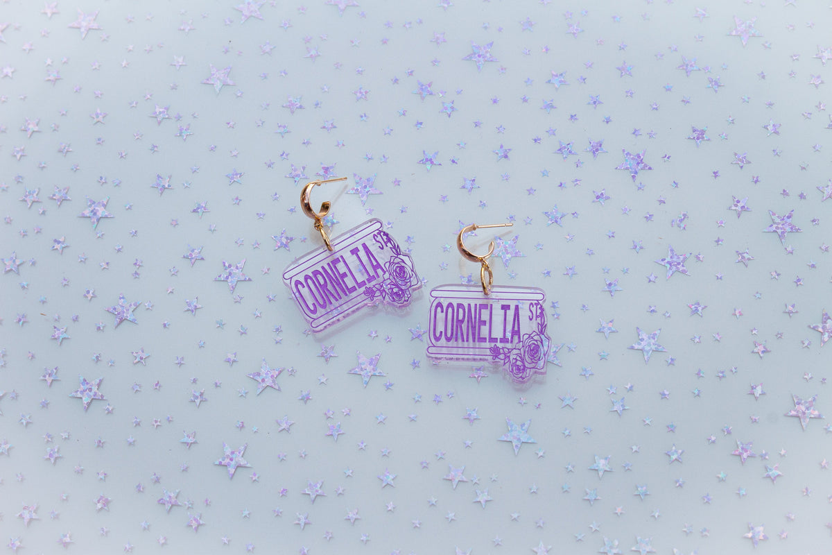 Taylor Swift Cornelia Street Earrings
